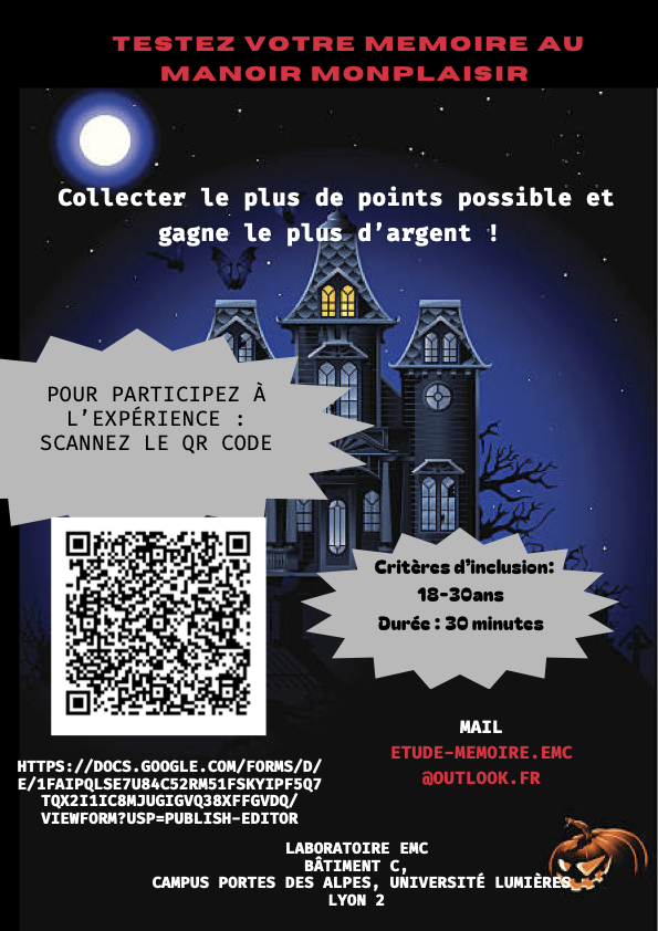 Testez votre mémoire au Manoir Monplaisir